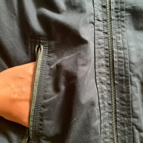 Lucky Brand Clean Leather Bonneville Jacket Small - Picture 3 of 5